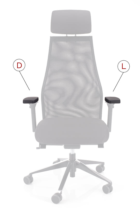 Blazinica za ročna opirala - Stoli Dynamic in Dynamic Elegance