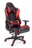 Outlet Gaming stol Raptor - črno/rdeč