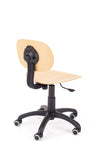Robusten delovni stol styl lesen z enostavnim mehanizmom kateri omogoča nastavitev višine
