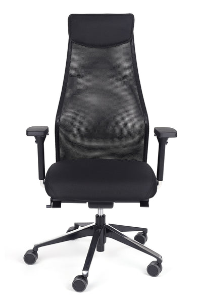 Kvaliteten pisarniški stol dynamic elegance v črni barvi 