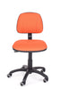 Moderni stol gama v blagu oranžne barve