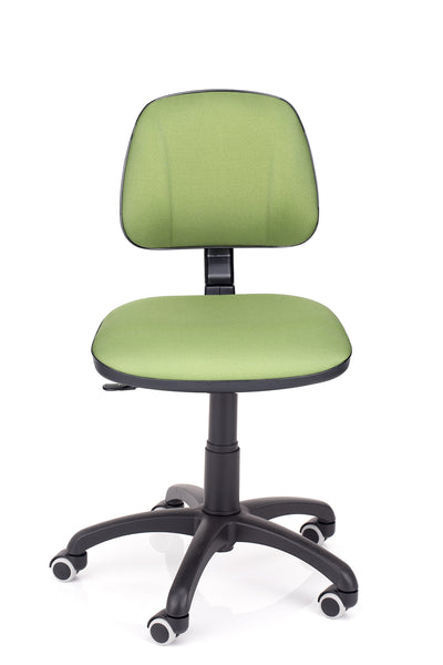 Otroški ergonomski stol gama v blagu zelene barve
