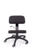 Pisarniški stol ergonom v blagu črne barve