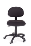 Kvalitetni otroški stol styl v blagu črne barve z ergonomsko oblikovanim sedežem