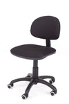 Ergonomski stol styl v blagu črne barve z kvalitetnim in mehkim blagom