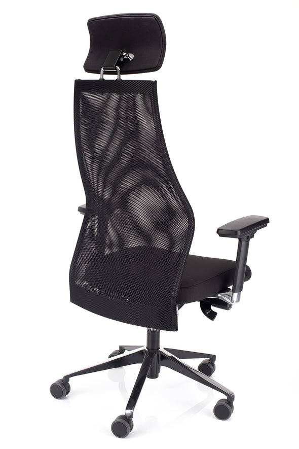 Kakovosten pisarniški stol dynamic xl z močnim in stabilnim kovinskim podnožjem