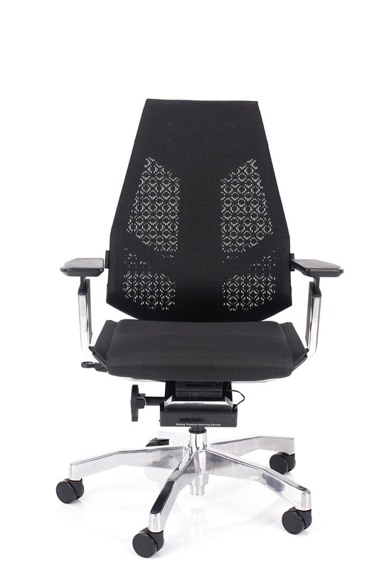 Pisarniški stol Genidia v mreži - brez vzglavnika